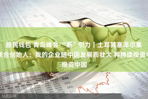 股民钱包 青岛峰会·“新”引力丨土耳其塞泽尔集团联合创始人：我的企业随中国发展而壮大 将持续投资中国